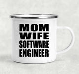 Mom Wife Software Engineer - 12oz Camping Mug