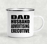 Dad Husband Advertising Executive - 12oz Camping Mug
