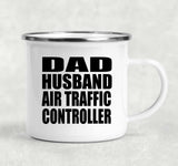 Dad Husband Air Traffic Controller - 12oz Camping Mug