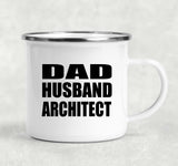 Dad Husband Architect - 12oz Camping Mug
