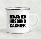Dad Husband Cashier - 12oz Camping Mug