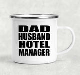 Dad Husband Hotel Manager - 12oz Camping Mug