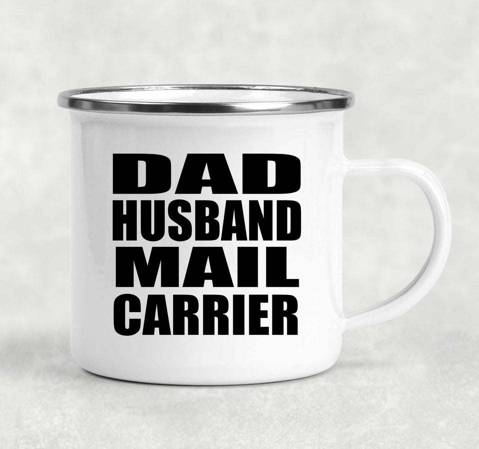 Dad Husband Mail Carrier - 12oz Camping Mug