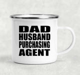 Dad Husband Purchasing Agent - 12oz Camping Mug