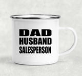 Dad Husband Salesperson - 12oz Camping Mug
