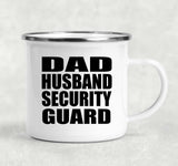 Dad Husband Security Guard - 12oz Camping Mug