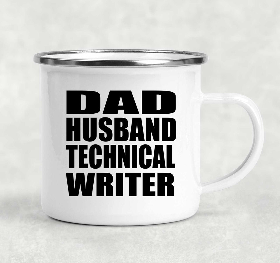 Dad Husband Technical Writer - 12oz Camping Mug