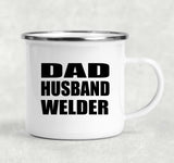 Dad Husband Welder - 12oz Camping Mug