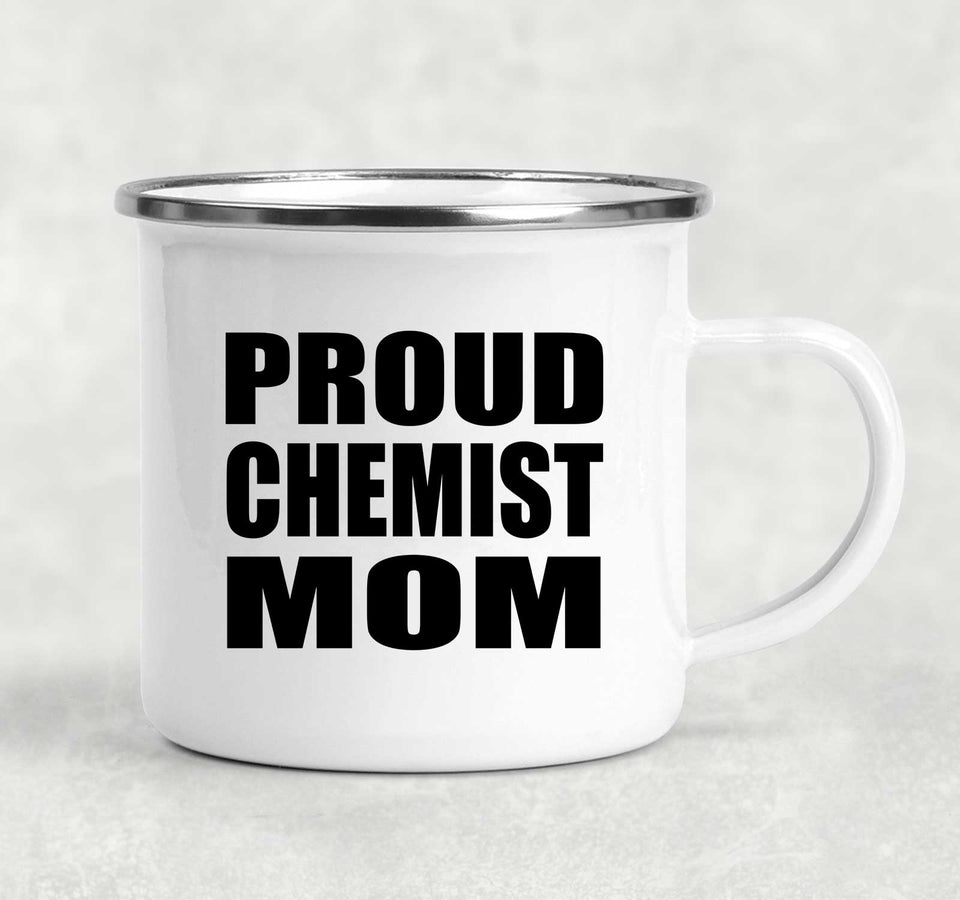 Proud Chemist Mom - 12oz Camping Mug