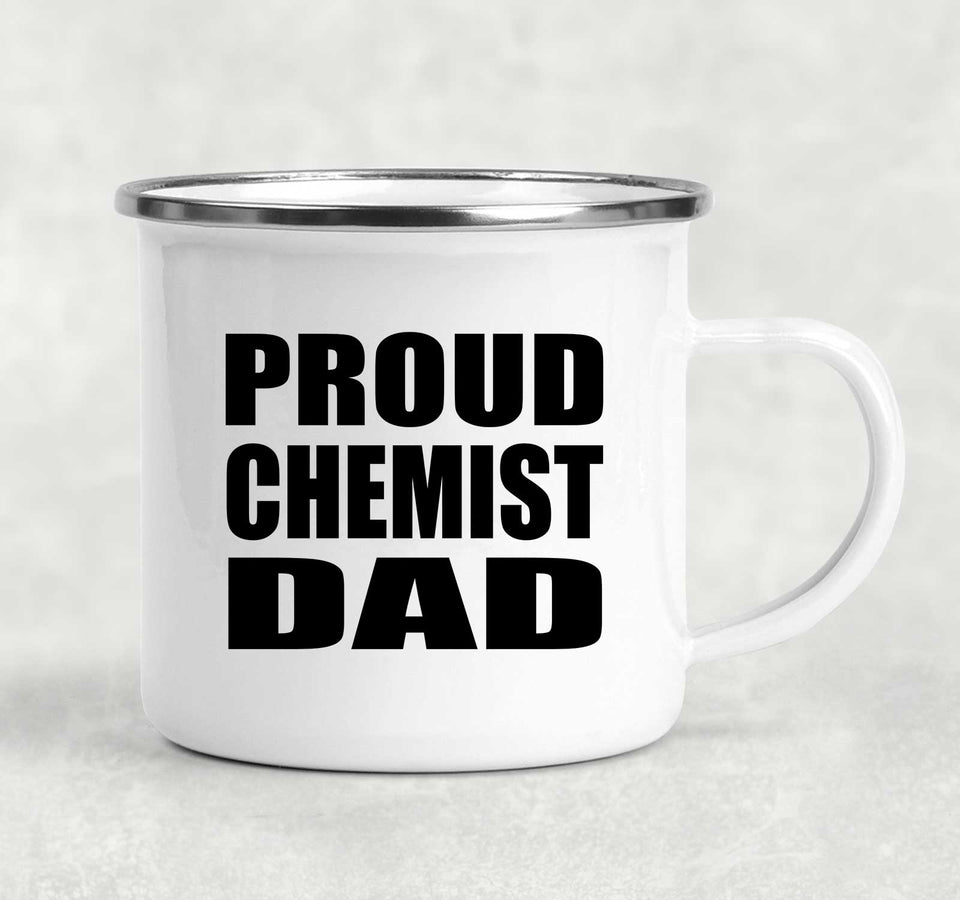Proud Chemist Dad - 12oz Camping Mug