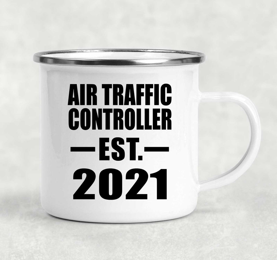 Air Traffic Controller Established EST. 2021 - 12oz Camping Mug