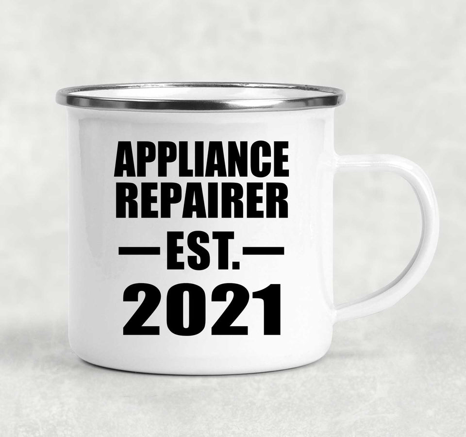 Appliance Repairer Established EST. 2021 - 12oz Camping Mug