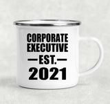 Corporate Executive Established EST. 2021 - 12oz Camping Mug