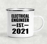 Electrical Engineer Established EST. 2021 - 12oz Camping Mug