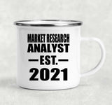 Market Research Analyst Established EST. 2021 - 12oz Camping Mug