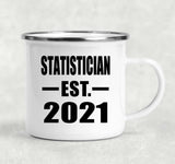 Statistician Established EST. 2021 - 12oz Camping Mug