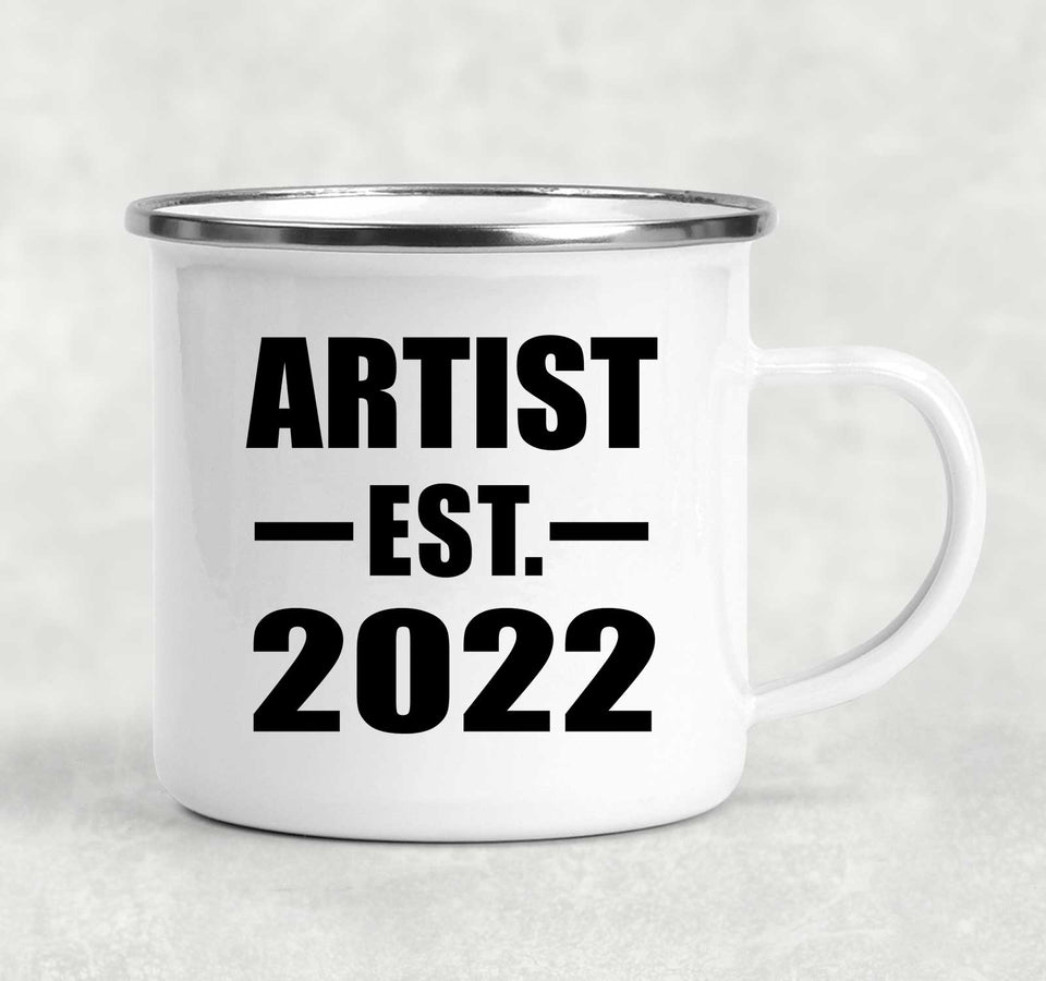 Artist Established EST. 2022 - 12oz Camping Mug