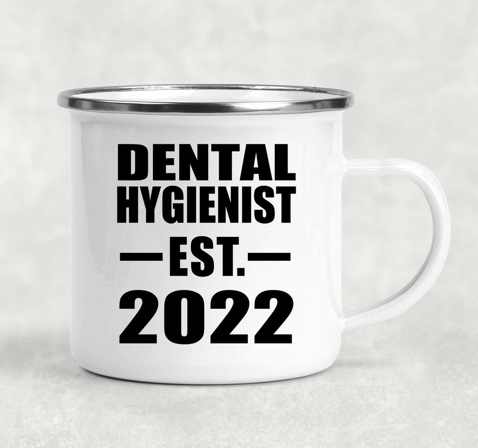 Dental Hygienist Established EST. 2022 - 12oz Camping Mug