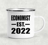 Economist Established EST. 2022 - 12oz Camping Mug