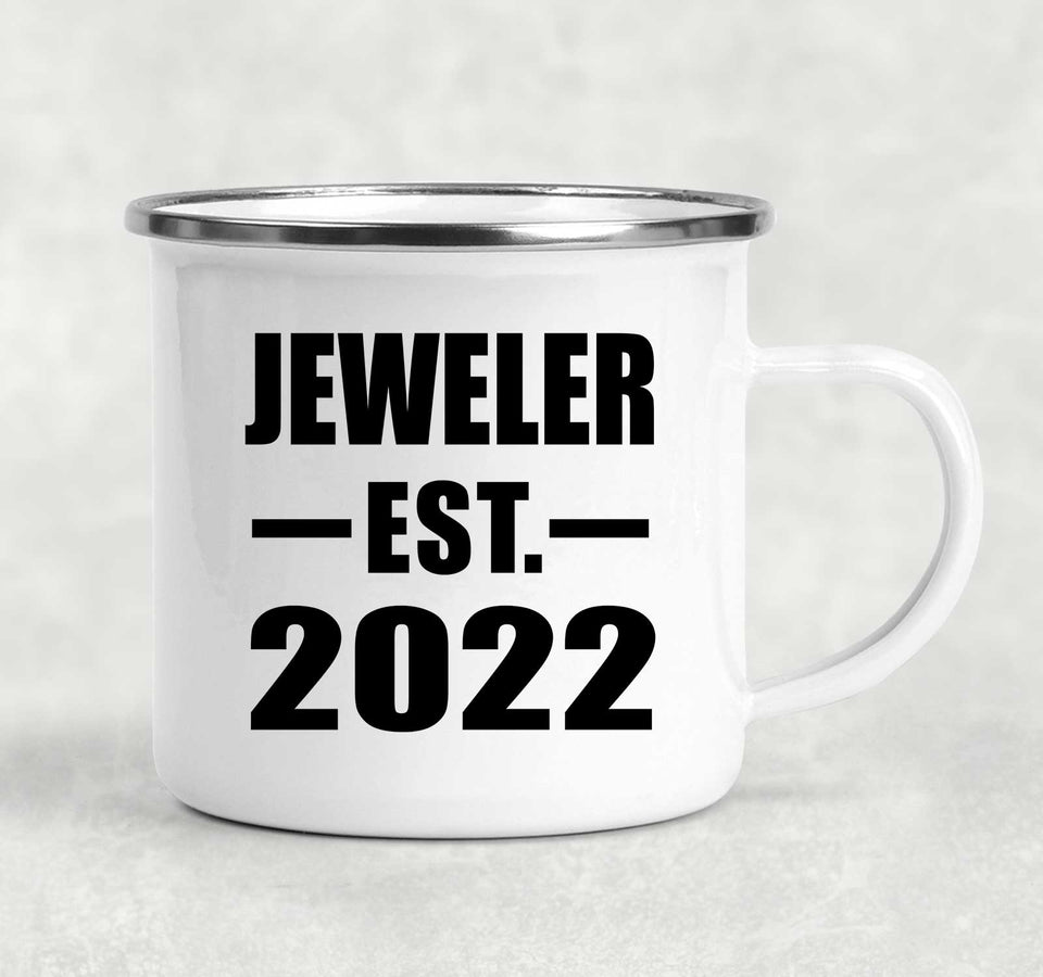 Jeweler Established EST. 2022 - 12oz Camping Mug