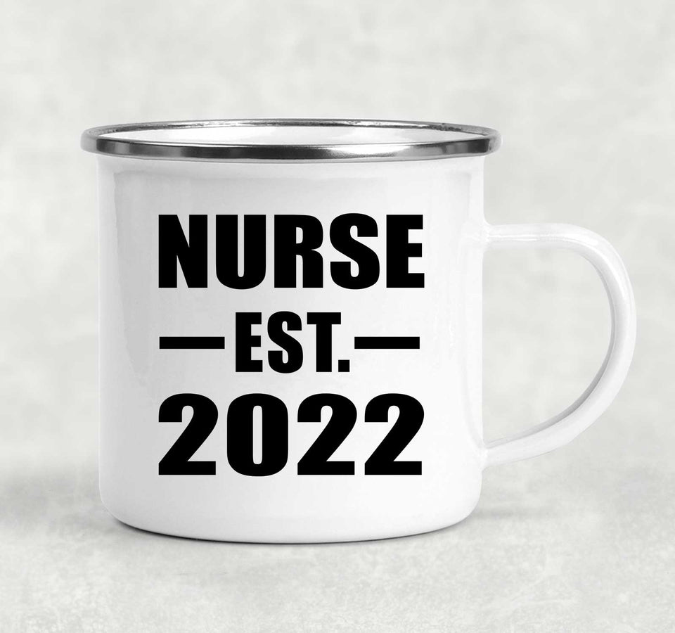 Nurse Established EST. 2022 - 12oz Camping Mug