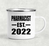 Pharmacist Established EST. 2022 - 12oz Camping Mug