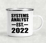 Systems Analyst Established EST. 2022 - 12oz Camping Mug
