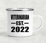 Veterinarian Established EST. 2022 - 12oz Camping Mug