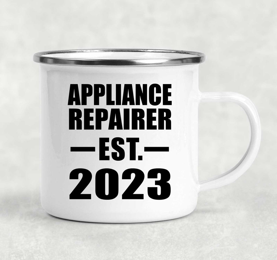 Appliance Repairer Established EST. 2023 - 12oz Camping Mug