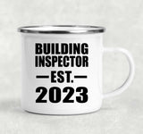 Building Inspector Established EST. 2023 - 12oz Camping Mug