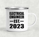 Electrical Engineer Established EST. 2023 - 12oz Camping Mug