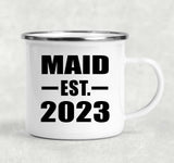 Maid Established EST. 2023 - 12oz Camping Mug