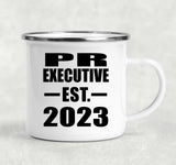 PR Executive Established EST. 2023 - 12oz Camping Mug