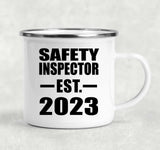 Safety Inspector Established EST. 2023 - 12oz Camping Mug