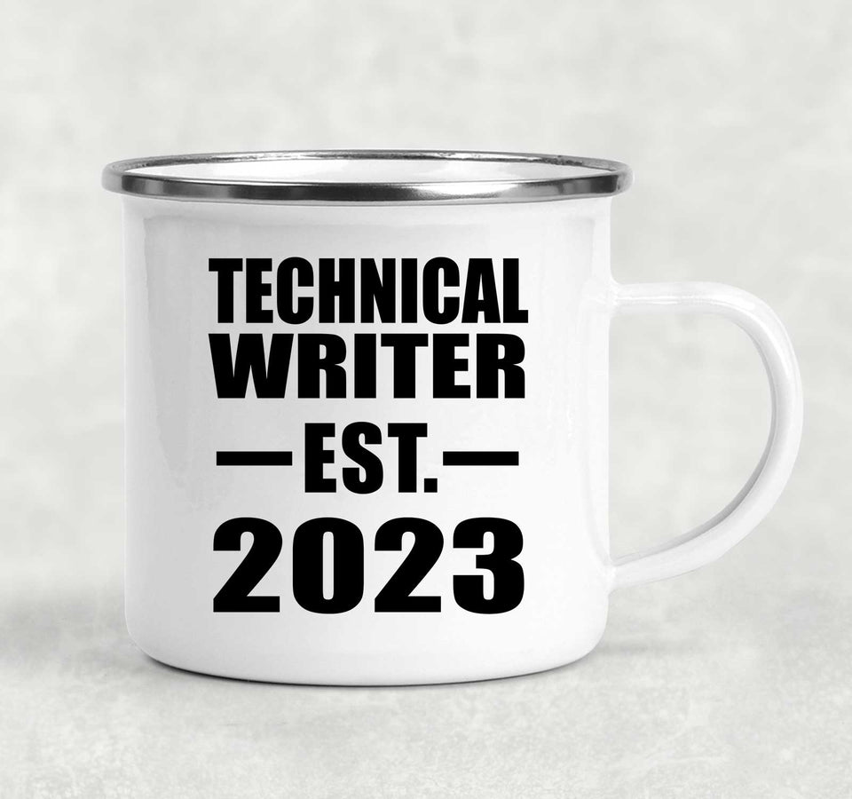 Technical Writer Established EST. 2023 - 12oz Camping Mug