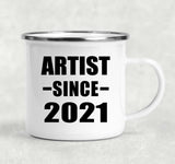 Artist Since 2021 - 12oz Camping Mug