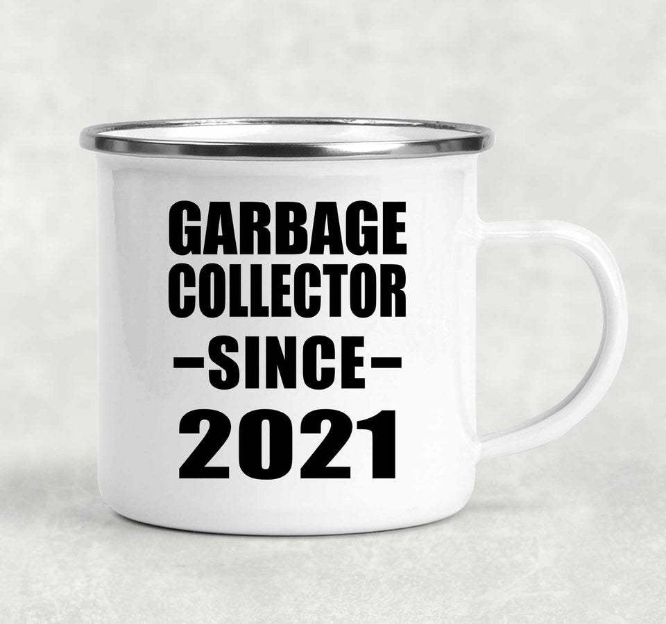 Garbage Collector Since 2021 - 12oz Camping Mug