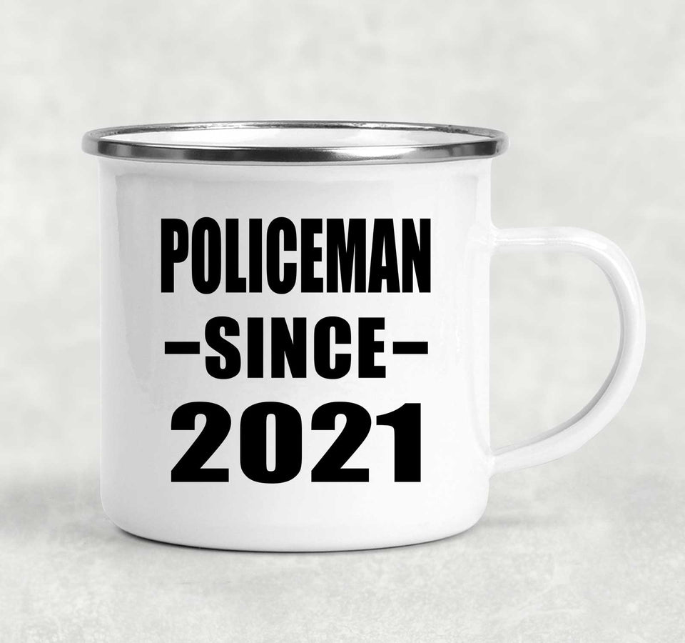 Policeman Since 2021 - 12oz Camping Mug