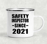Safety Inspector Since 2021 - 12oz Camping Mug