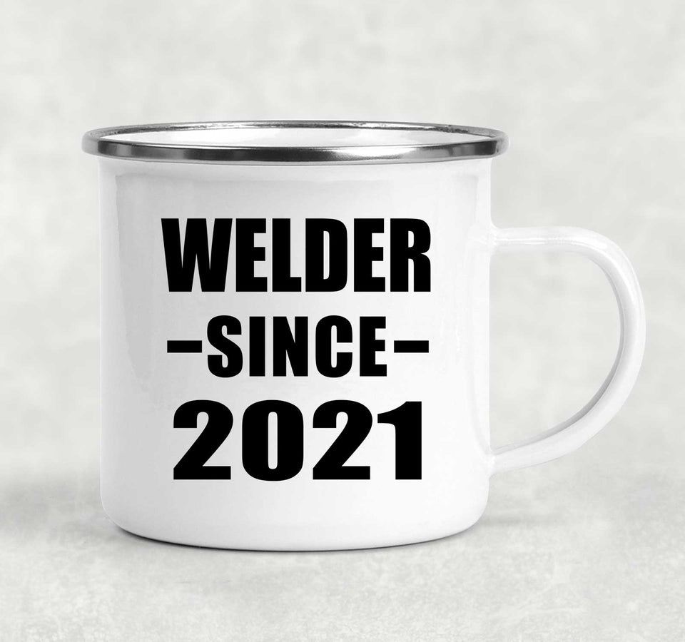 Welder Since 2021 - 12oz Camping Mug