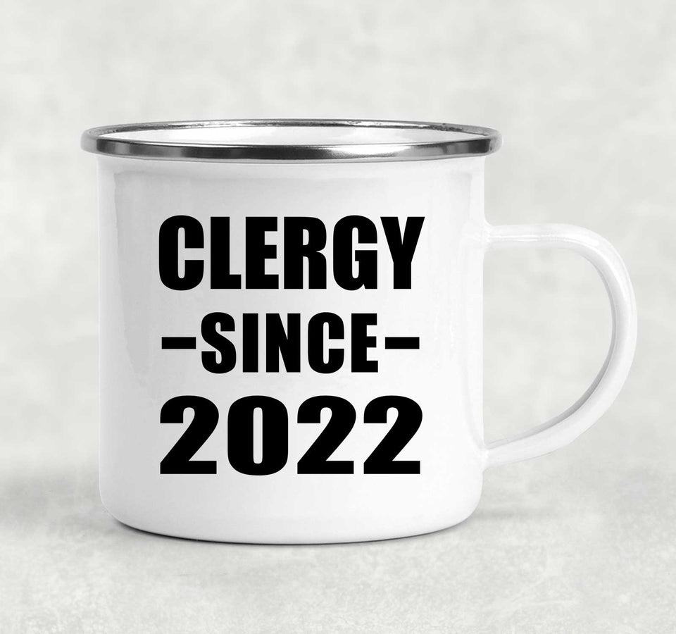 Clergy Since 2022 - 12oz Camping Mug