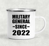 Military General Since 2022 - 12oz Camping Mug