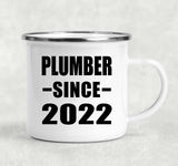 Plumber Since 2022 - 12oz Camping Mug