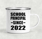 School Principal Since 2022 - 12oz Camping Mug