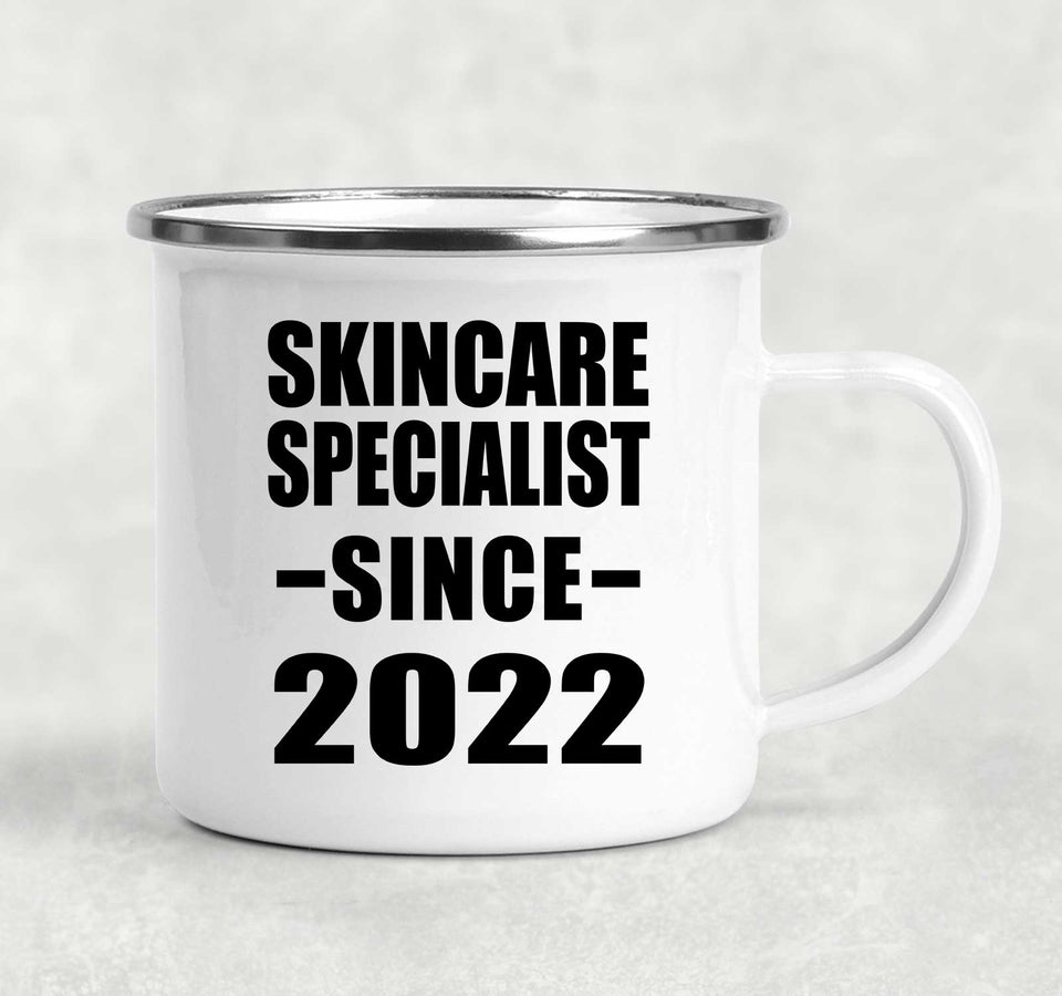 Skincare Specialist Since 2022 - 12oz Camping Mug