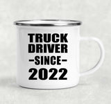 Truck Driver Since 2022 - 12oz Camping Mug