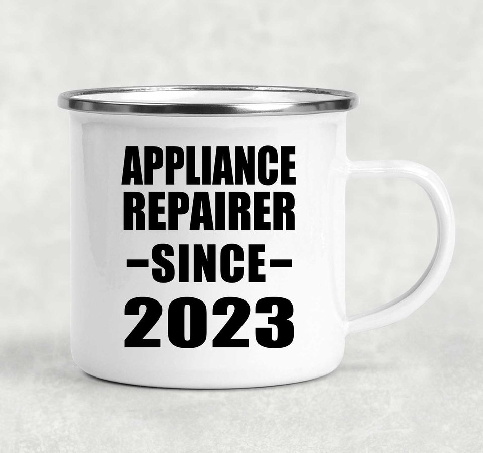 Appliance Repairer Since 2023 - 12oz Camping Mug