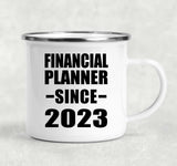 Financial Planner Since 2023 - 12oz Camping Mug