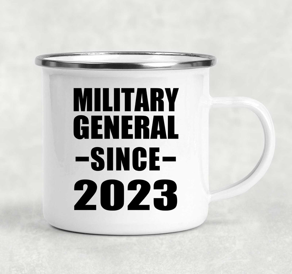 Military General Since 2023 - 12oz Camping Mug