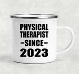 Physical Therapist Since 2023 - 12oz Camping Mug